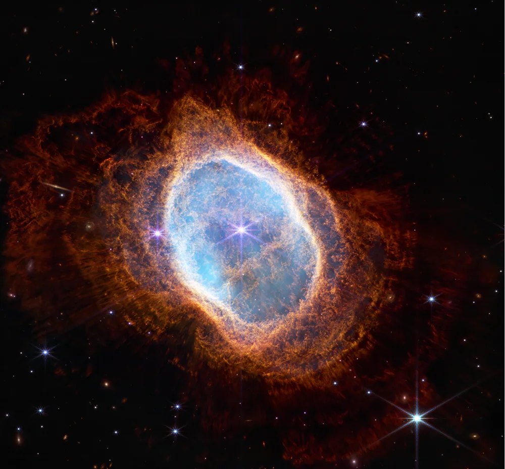 Webb’s view of the Southern Ring Nebula